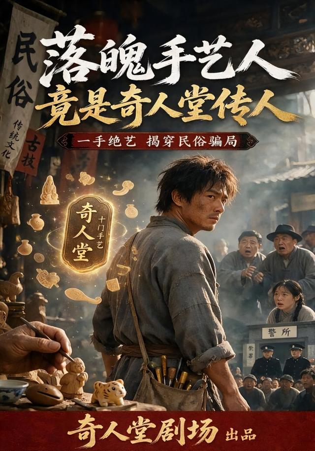 落魄手艺人，竟是奇人堂传人 cover