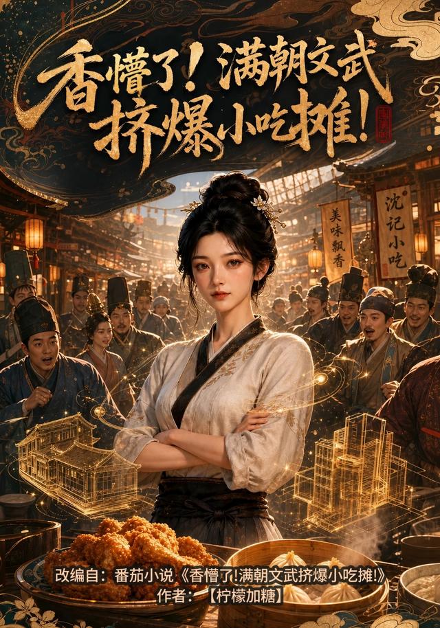 香懵了!满朝文武挤爆小吃摊!