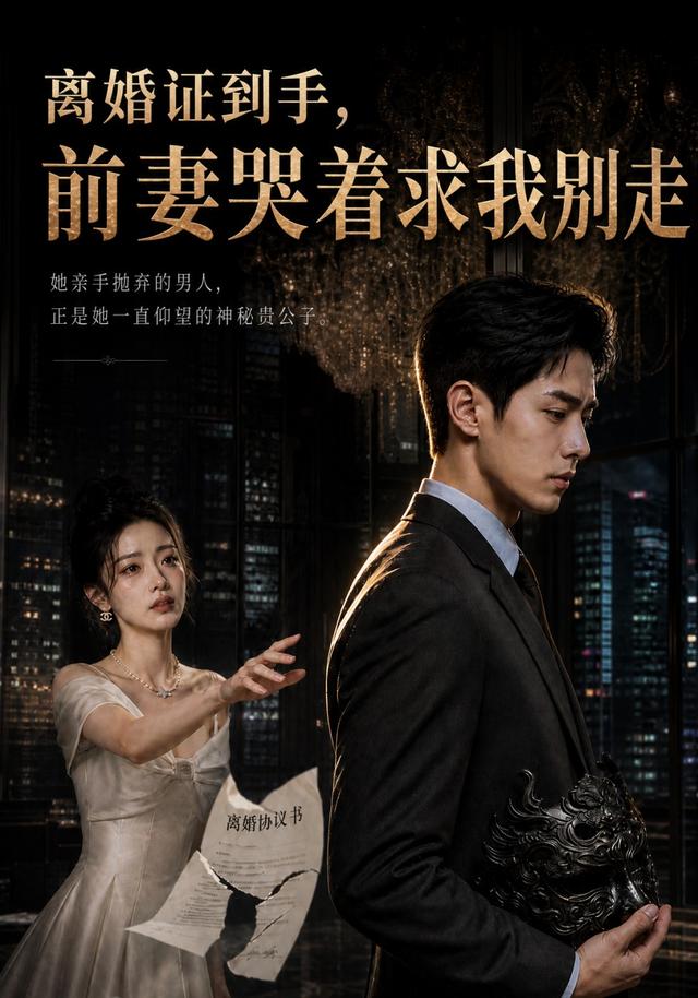 离婚证到手，前妻哭着求我别走 cover