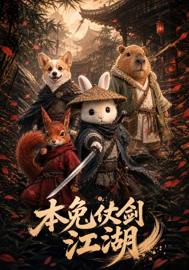 本兔仗剑江湖 cover