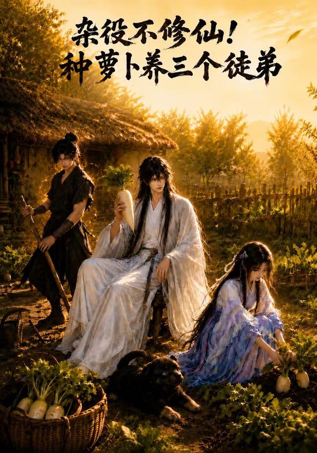 杂役不修仙！种萝卜养三个徒弟 cover