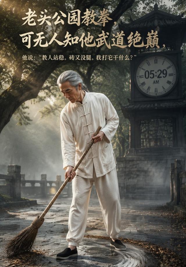 老头公园教拳，可无人知他武道绝巅 cover