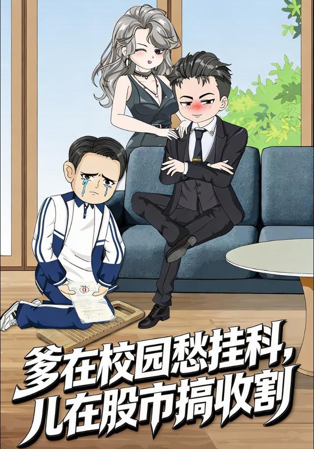 爹在校园愁挂科，儿在股市搞收割
