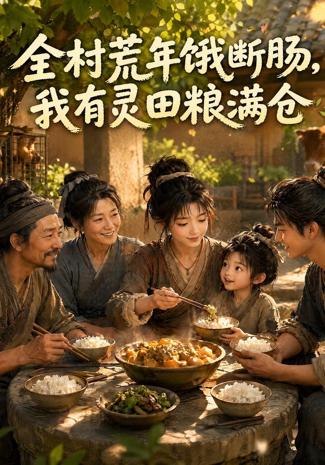 全村荒年饿断肠，我有灵田粮满仓