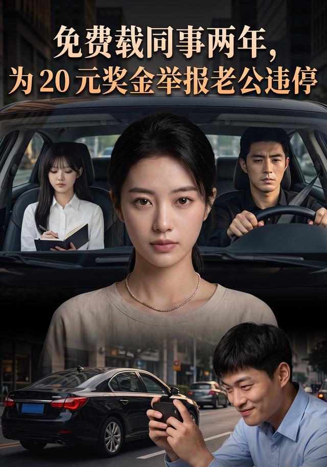 免费载同事两年，为20元奖金举报老公违停 cover
