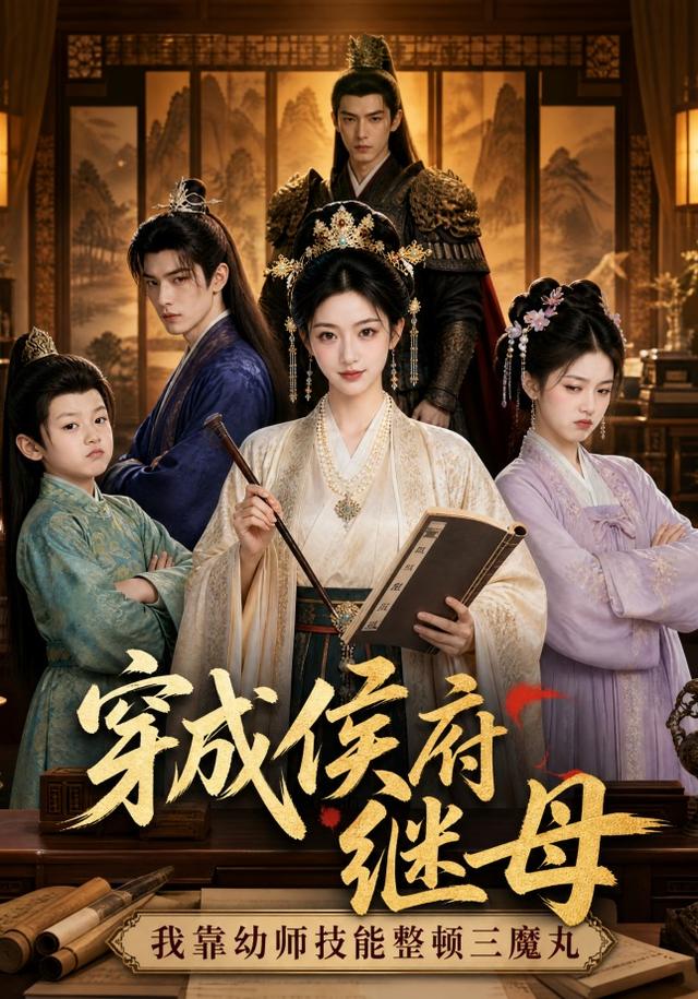 穿成侯府继母，我靠幼师技能整顿三魔丸