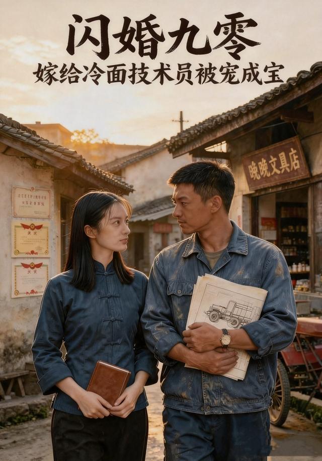 闪婚九零嫁给冷面技术员被宠成宝 cover