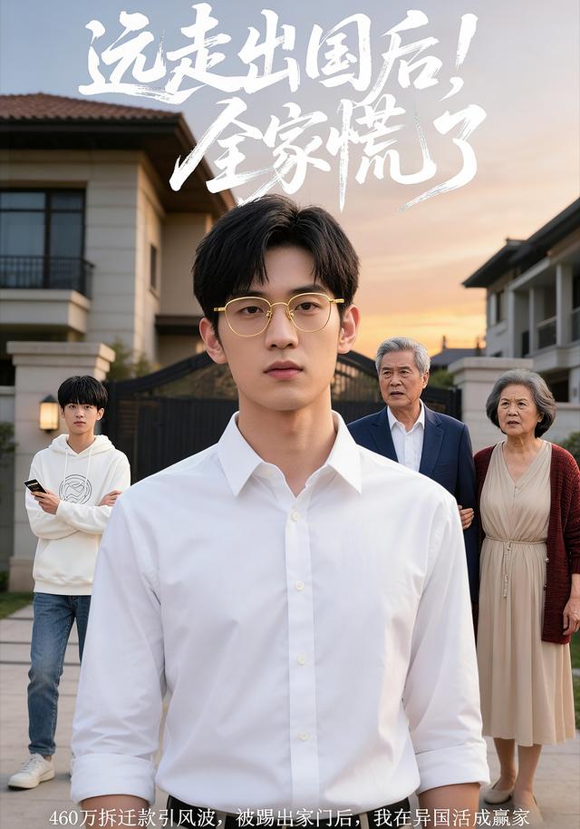 远走出国后，全家慌了