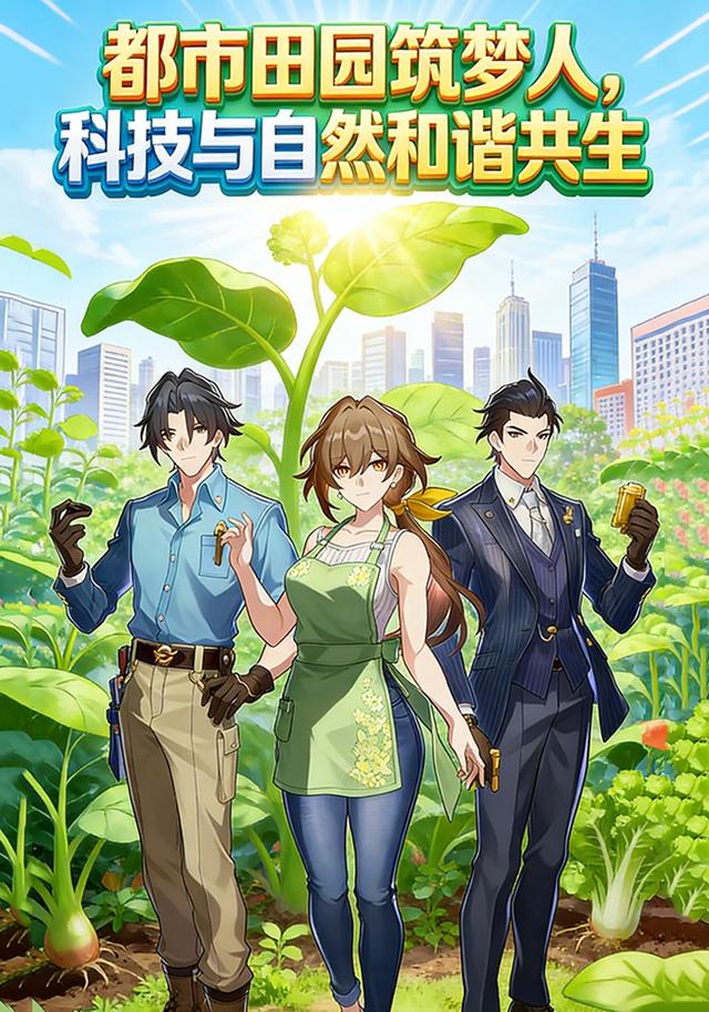 都市田园筑梦人，科技与自然和谐共生封面图