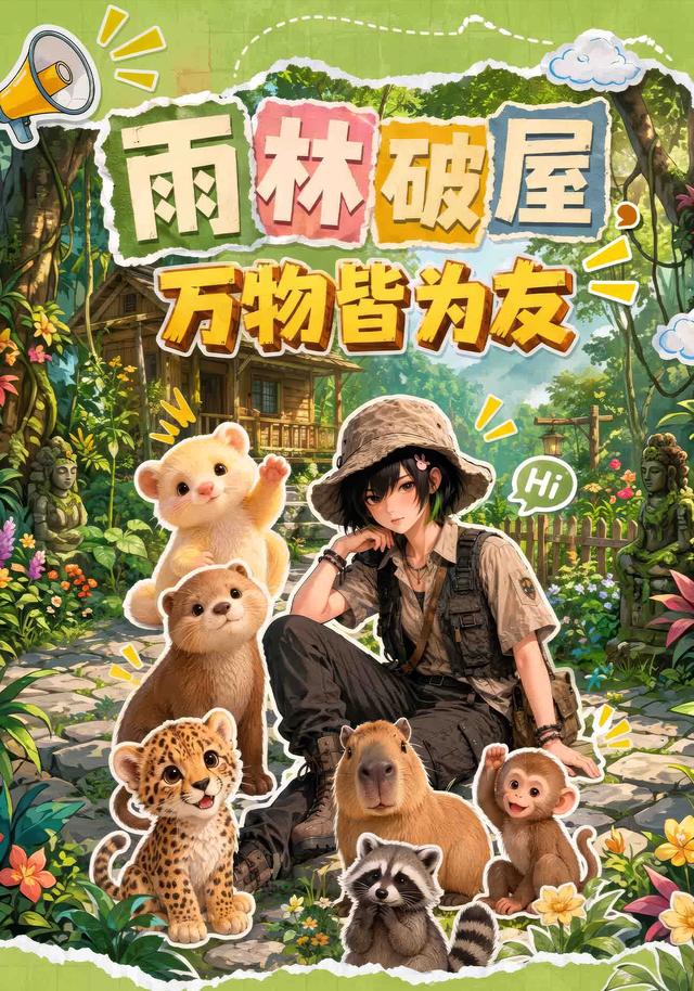 雨林破屋，万物皆为友