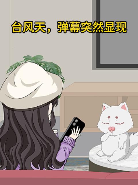 台风天，弹幕突然显现封面图