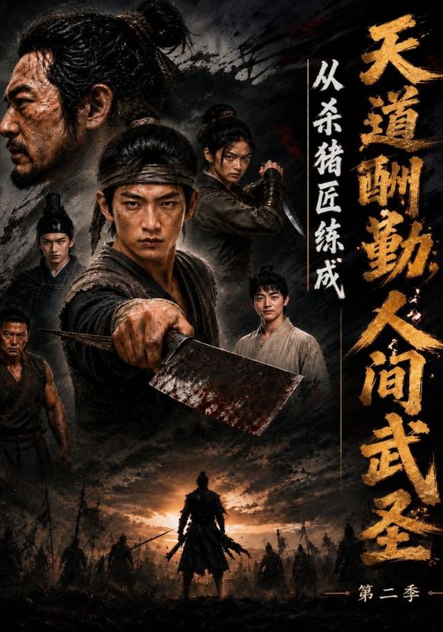 天道酬勤，从杀猪匠练成人间武圣第二季 cover