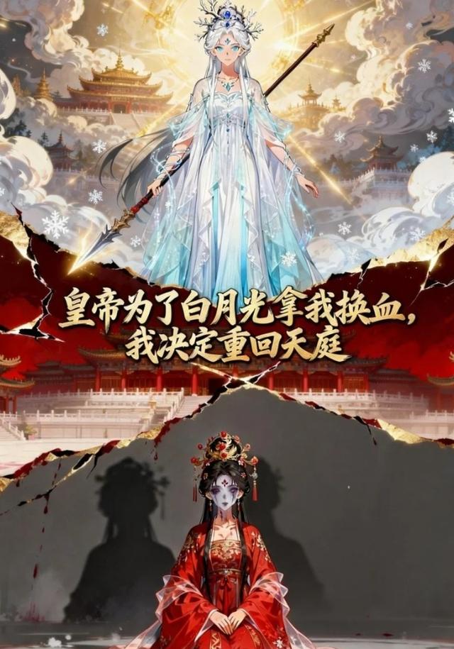 皇帝为了白月光拿我换血，我决定重回天庭封面图