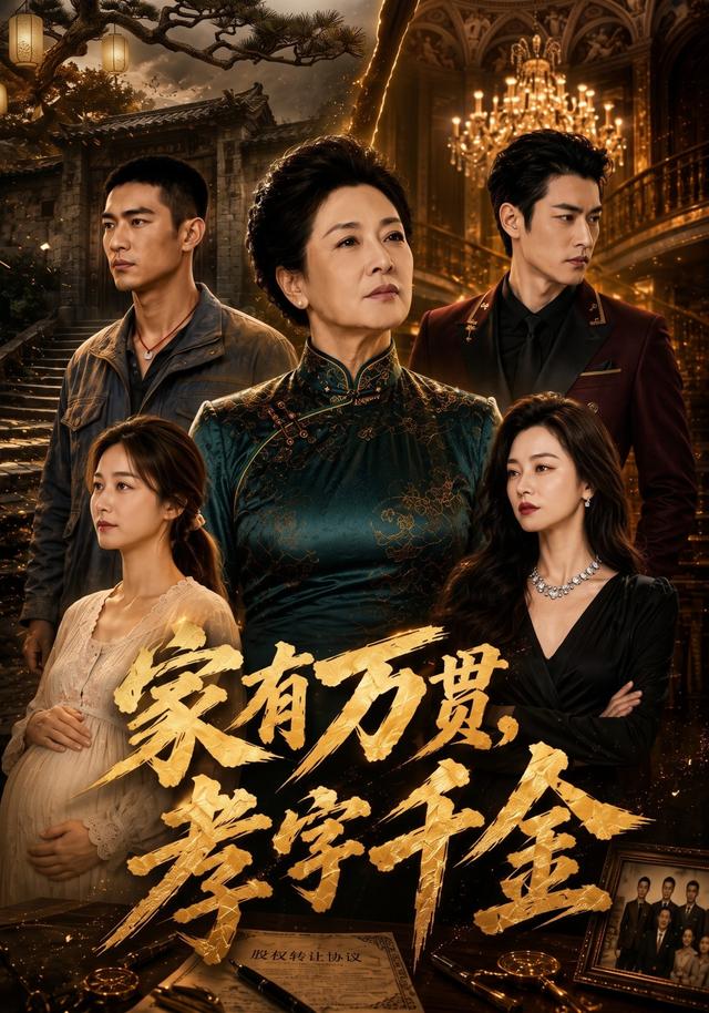 家有万贯，孝字千金