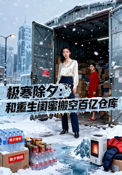 极寒除夕:和重生闺蜜搬空百亿仓库封面图