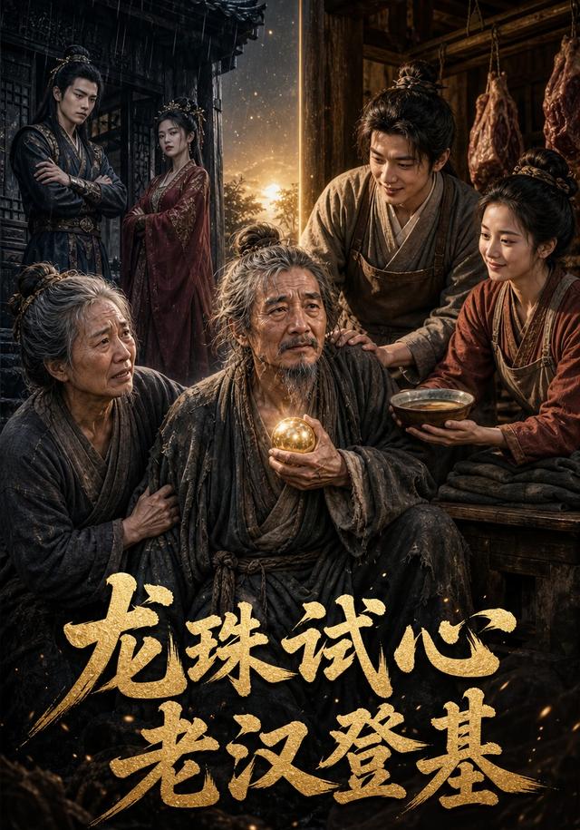龙珠试心，老汉登基