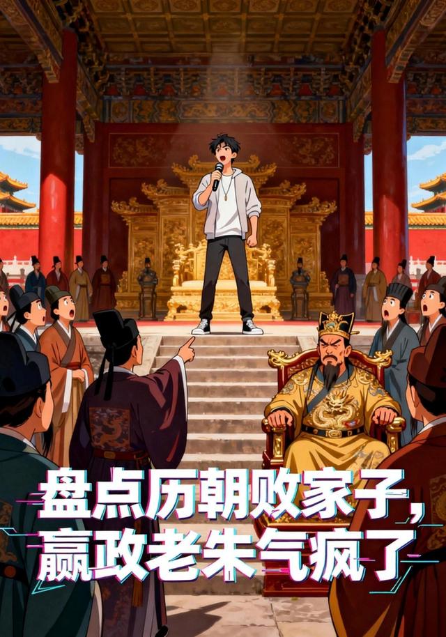 盘点历朝败家子，嬴政老朱气疯了封面图