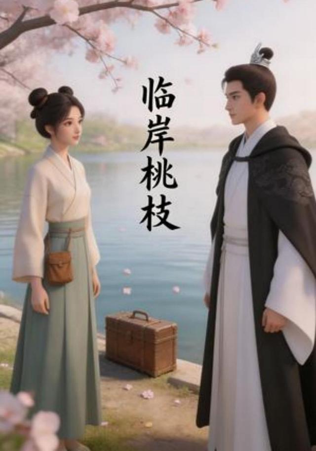 临岸桃枝