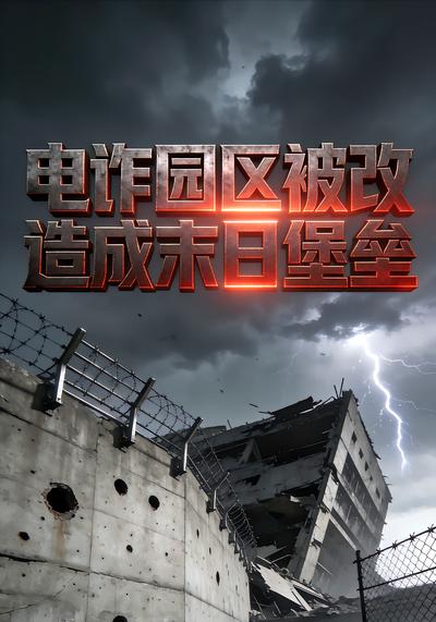 电诈园区被改造成末日堡垒封面图