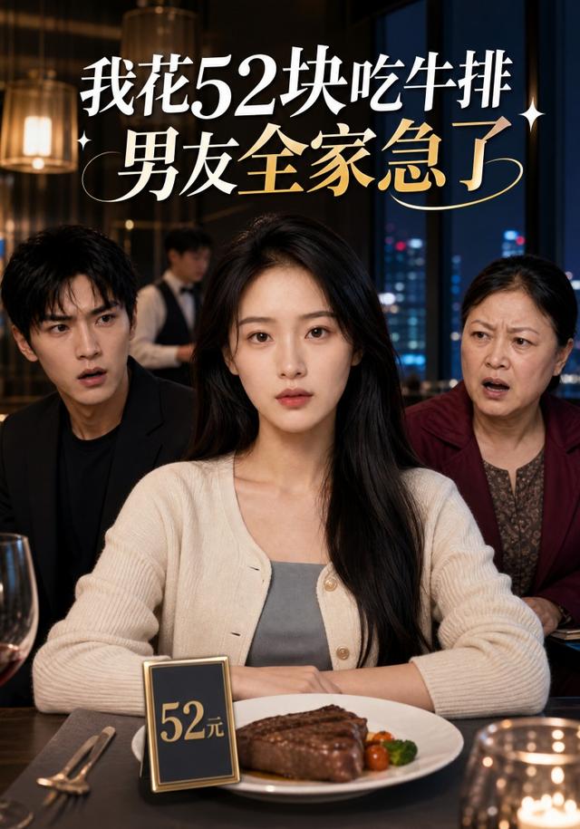 我花52块吃牛排，男友全家急了 cover