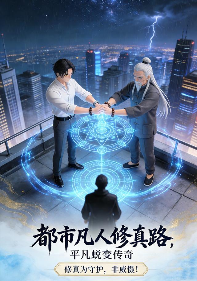 都市凡人修真路，平凡蜕变传奇封面图