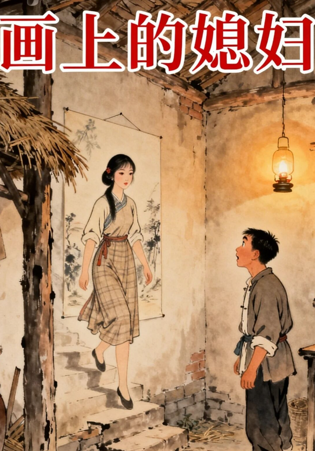 画上的媳妇