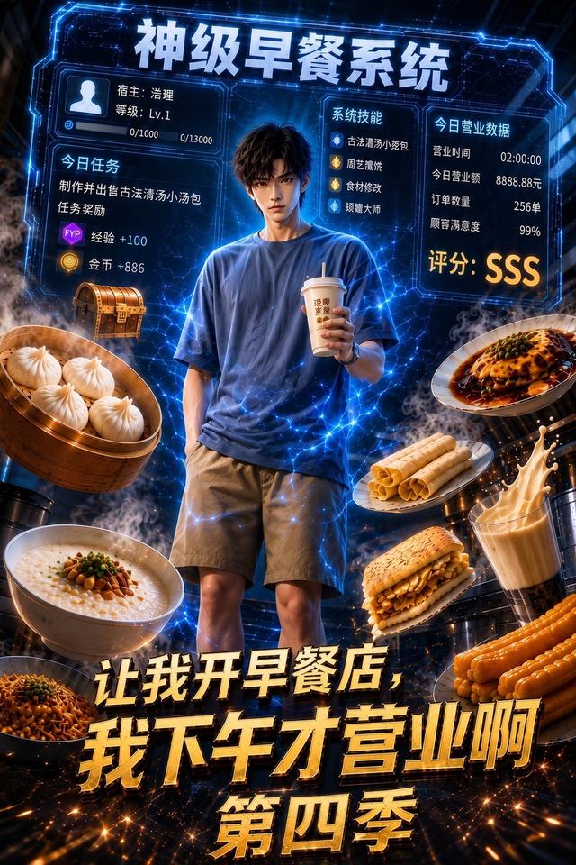 让我开早餐店，我下午才营业啊第四季封面