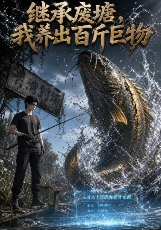 继承废塘，我养出百斤巨物 cover
