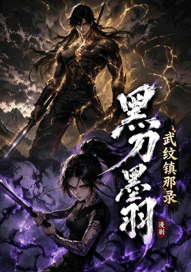 黑刀墨羽：武纹镇邪录 cover