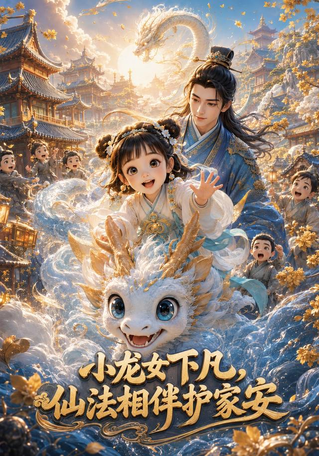 小龙女下凡，仙法相伴护家安