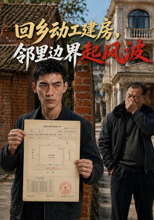 回乡动工建房，邻里边界起风波 cover