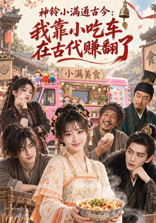 神铃小满通古今：我靠小吃车在古代赚翻了