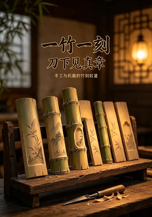 一竹一刻，刀下见真章 cover