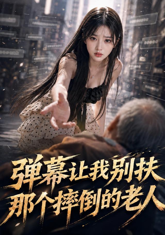 弹幕让我别扶那个摔倒的老人