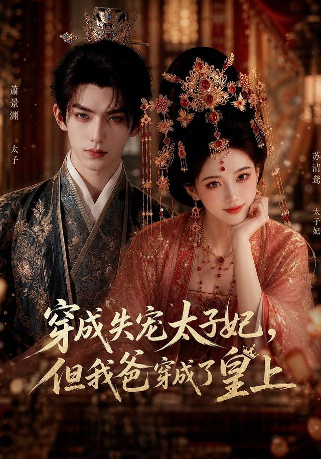 穿成失宠太子妃，但我爸穿成了皇上 cover