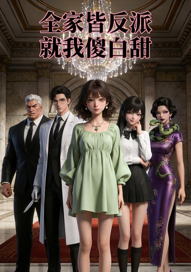 我全家都是反派，就我傻白甜封面图