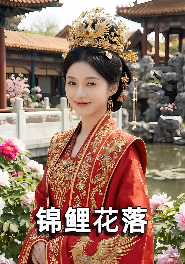 锦鲤花落封面图
