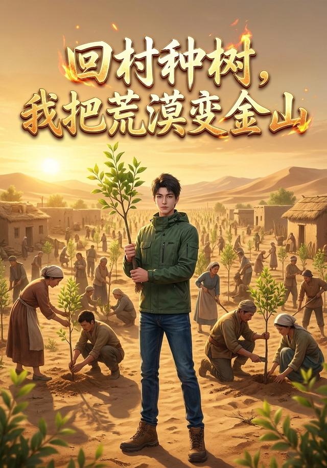 回村种树：我把荒漠变金山