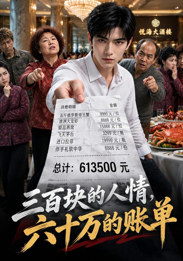 三百块的人情，六十万的账单 cover