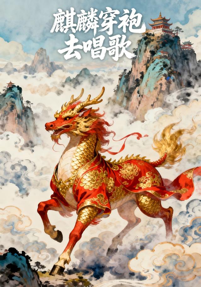 麒麟穿袍去唱歌封面图