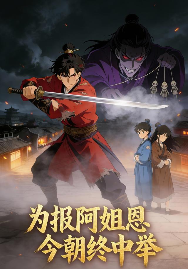 为报阿姐恩，今朝终中举