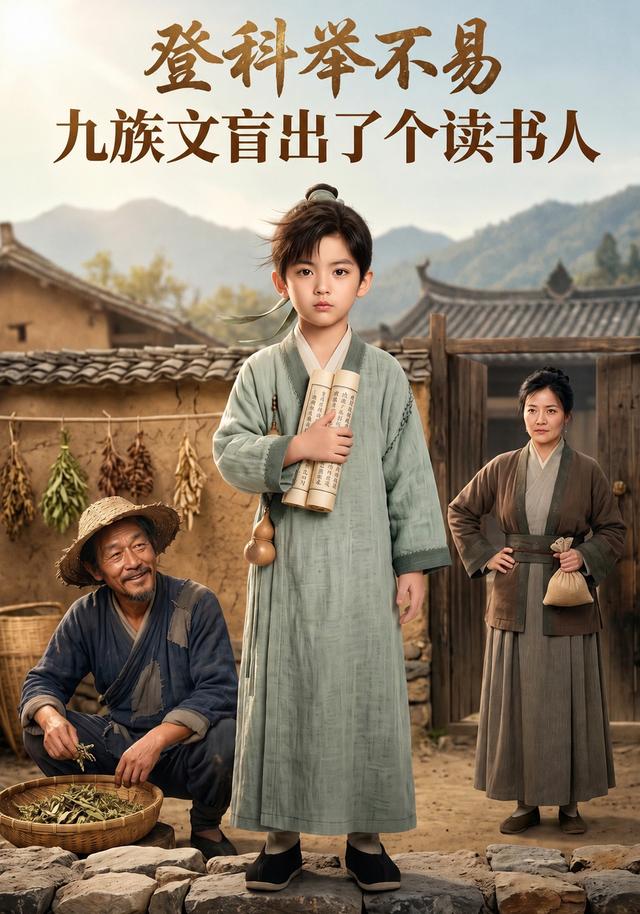 登科举不易，九族文盲出了个读书人