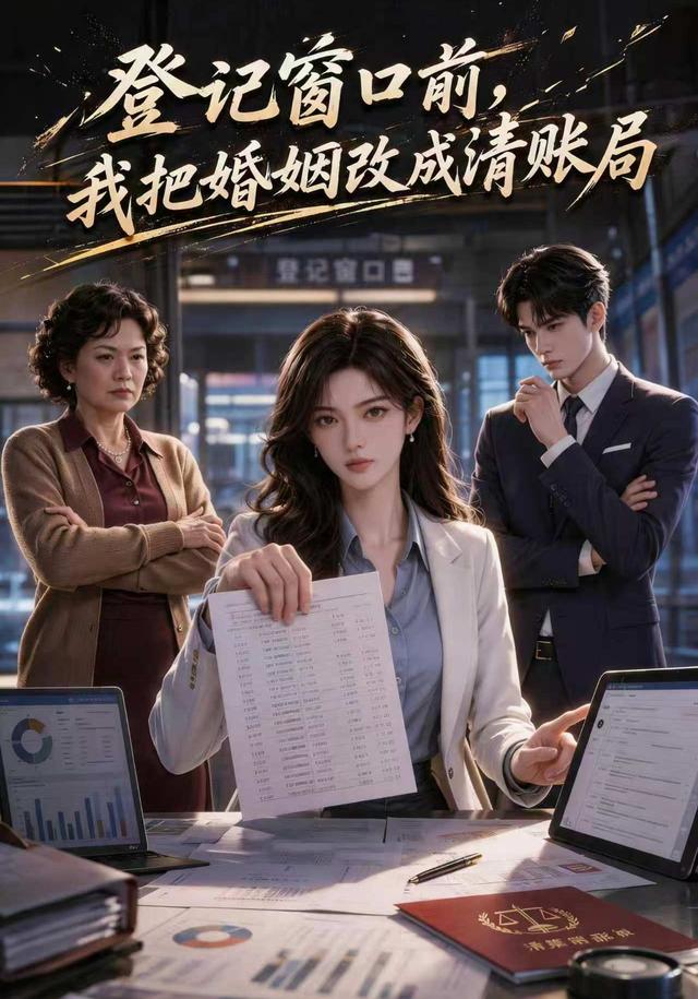 登记窗口前，我把婚姻改成清账局 cover