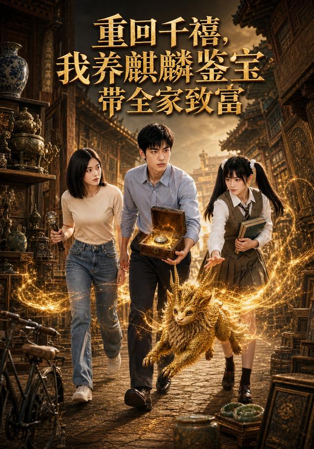 重回千禧，我养麒麟鉴宝带全家致富 cover