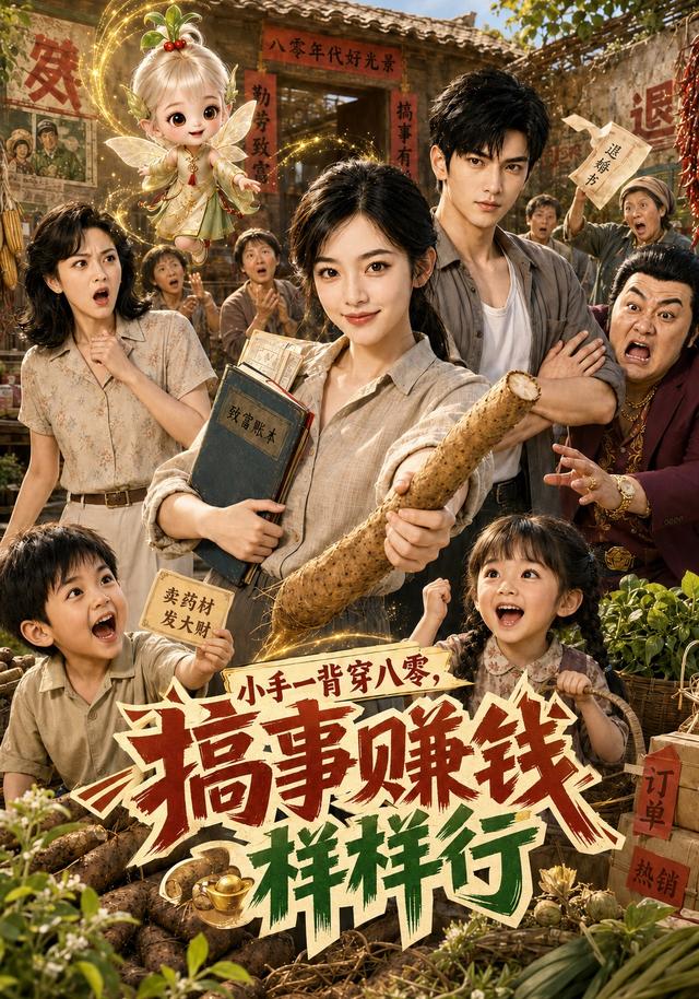 小手一背穿八零，搞事赚钱样样行 cover