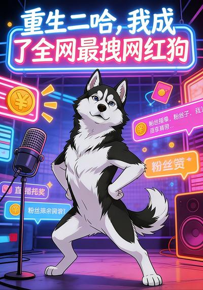重生二哈，我成了全网最拽网红狗封面图