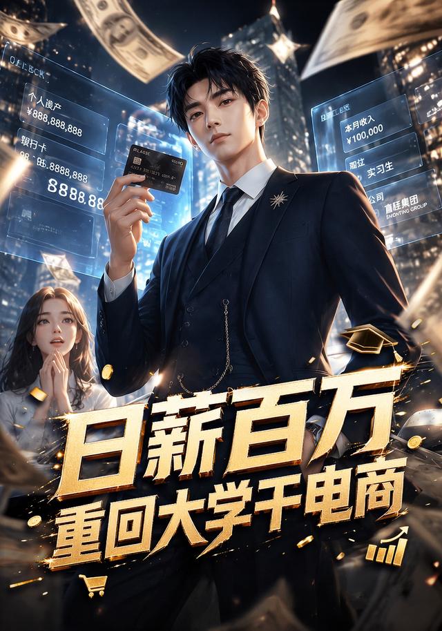 日薪百万，重回大学干电商 cover