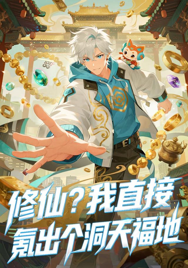 修仙？我直接氪出个洞天福地封面图