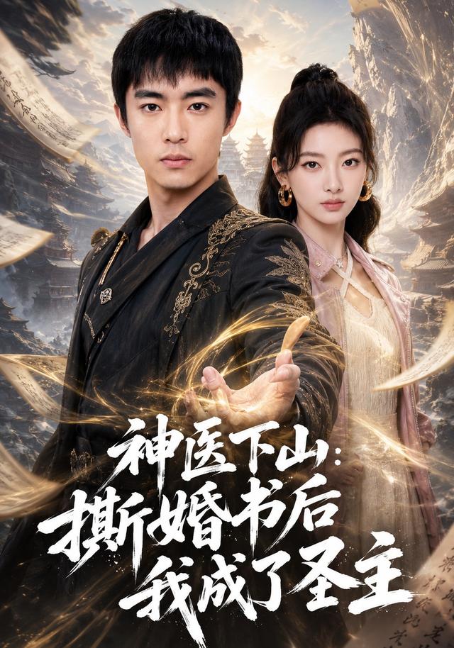 神医下山：撕婚书后我成了圣主 cover