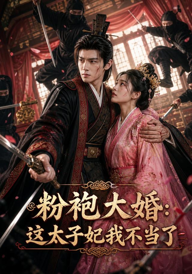 粉袍大婚：这太子妃我不当了 cover
